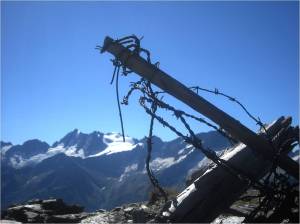 Filo spinato sul gruppo della Presanella - barbed wire