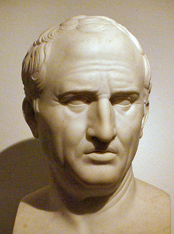 Busto di Cicerone presso i Musei Capitolini