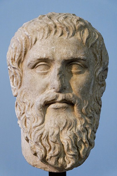 Busto di Platone situato ai Musei Capitolini di Roma