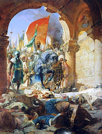 Benjamin Constant: Maometto II entra in Costantinopoli con il suo esercito.
