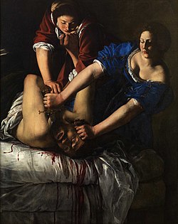 Giuditta che decapita Oloferne (1612-1613), Museo di Capodimonte - Napoli