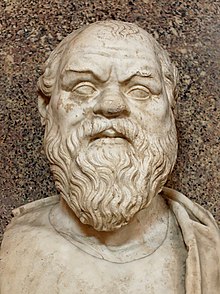 Busto di Socrate conservato nei Musei Vaticani