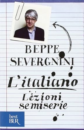 frontespizio del libro di Severgnini L'Italiano. Lezioni semiserie