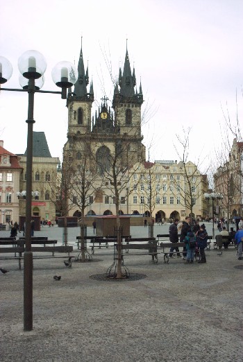 La cattedrale di Praga fotografata durante un viaggio di Istruzione