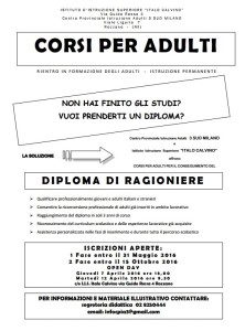 Manifesto corso per adulti