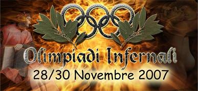 Logo ufficiale delle olimpiadi infernali.