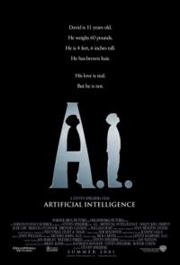 Locandina del film 'A.I. Intelligenza Artificiale'