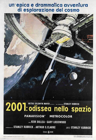 Locandina del film '2001: Odissea nello Spazio'