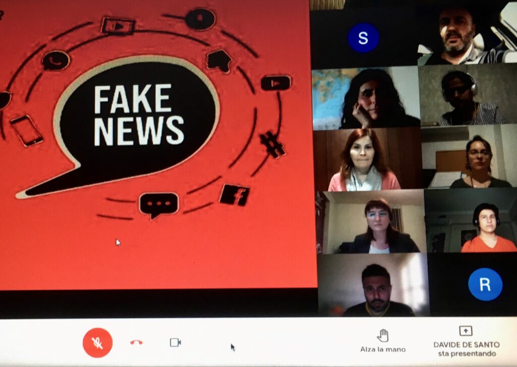 Immagine presentazione fake news