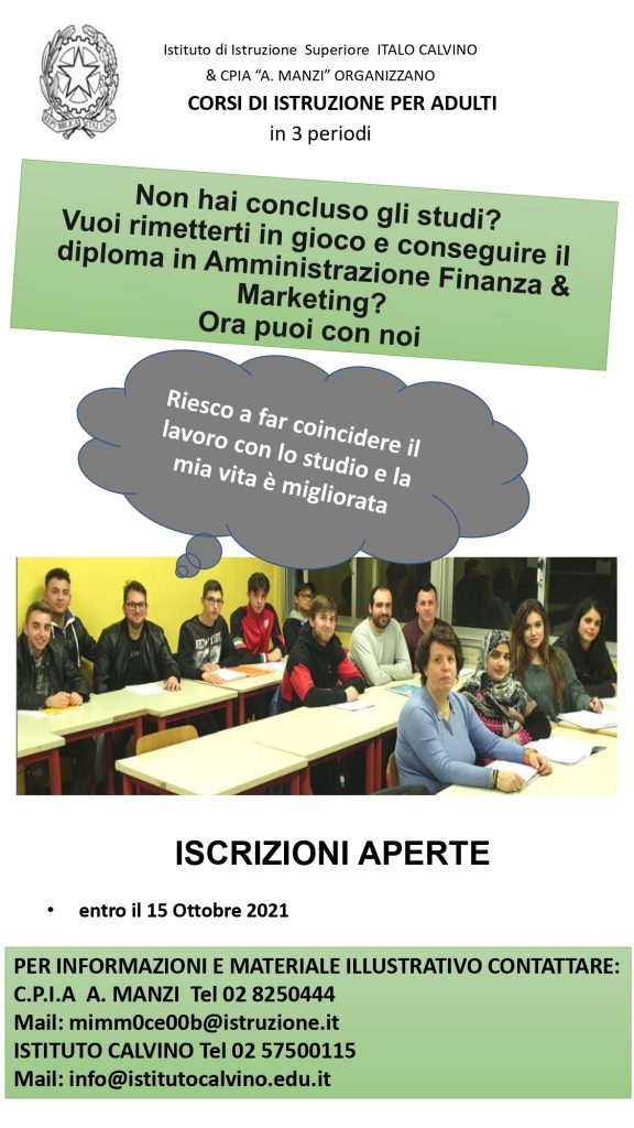 Locandina serale 2021-22