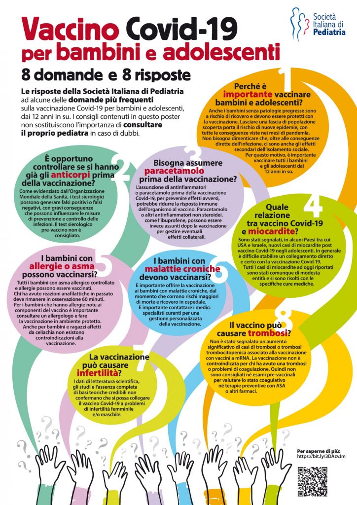 Locandina ASST sui vaccini