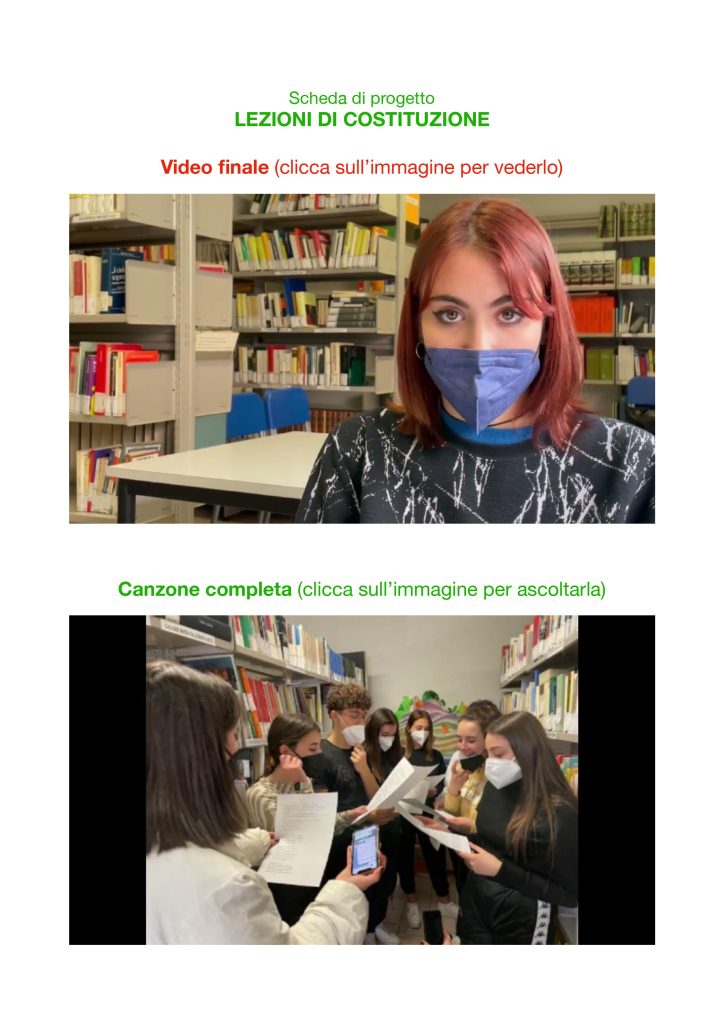 Copertina Lezioni di Costituzione