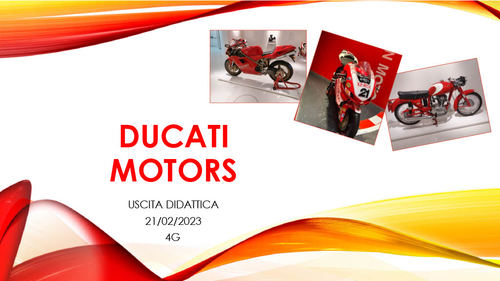Copertina presentazione visita Ducati 4G 2023