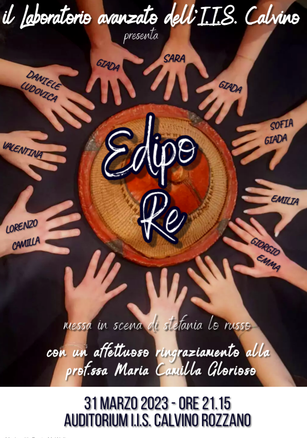 Edipo Re 2023 - locandina