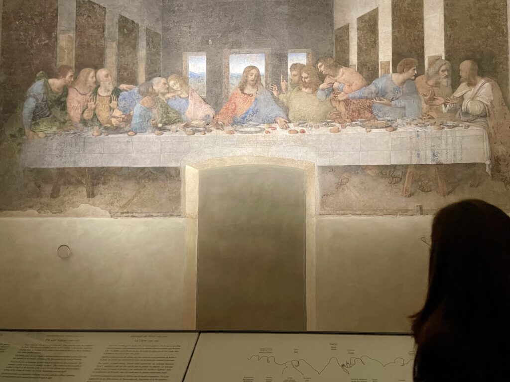 Immagine dell'Ultima Cena di Leonardo da Vinci