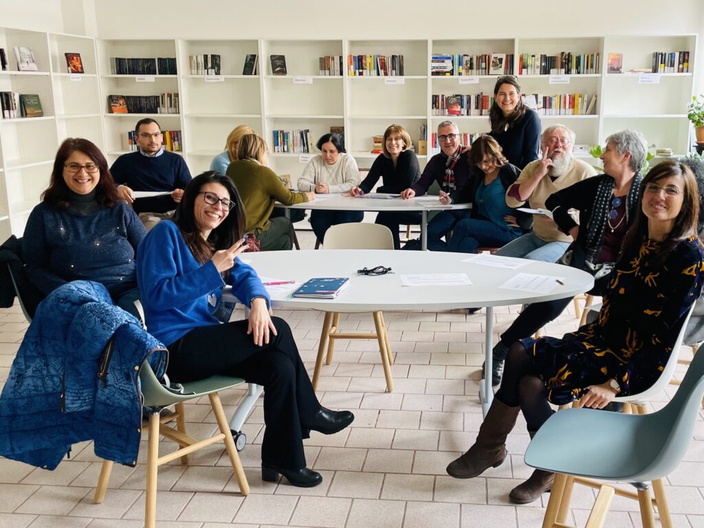 Docenti in biblioteca per formazione Valori umani