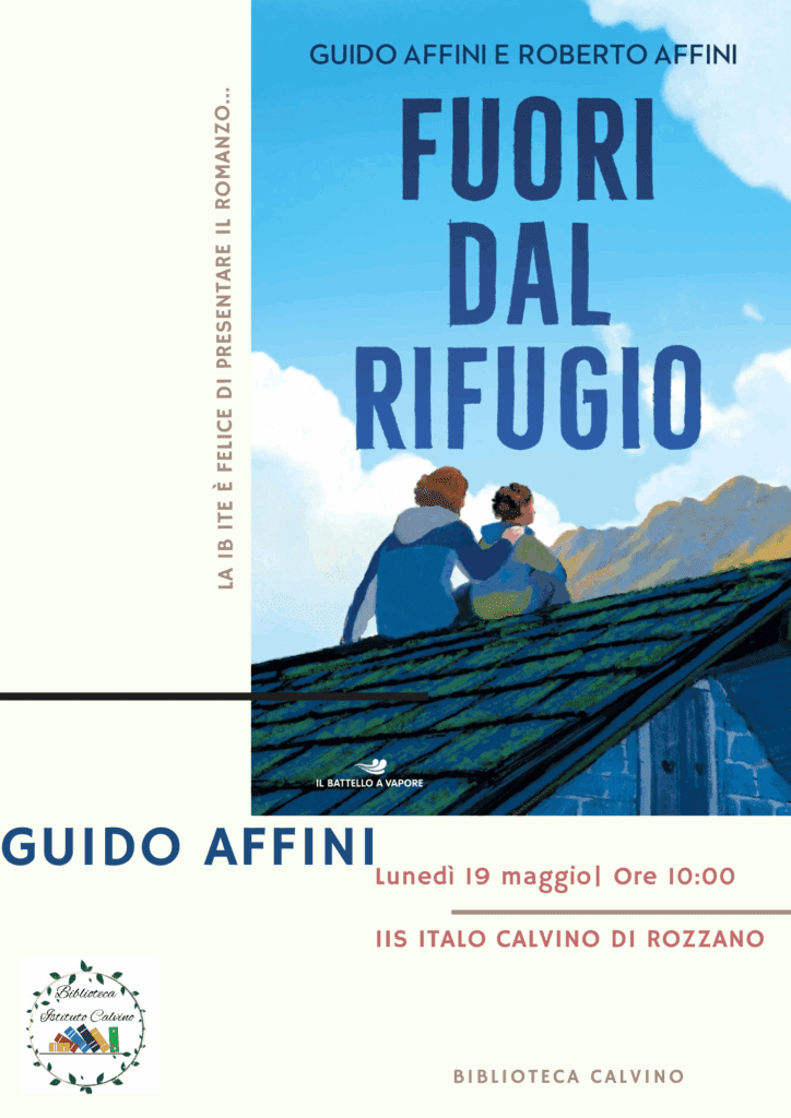 Locandina incontro con l'Autore maggio 2025